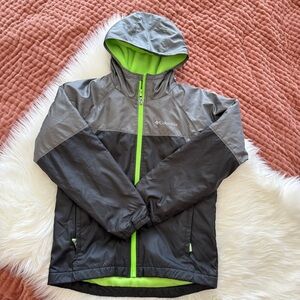 Columbia Vibrant Green Fleece Jacket